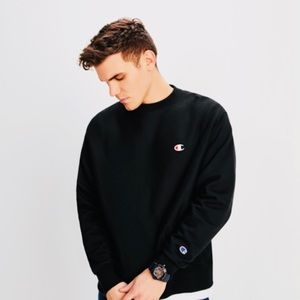 Champion Reverse Weave Crew Neck Sweatshirt - S
